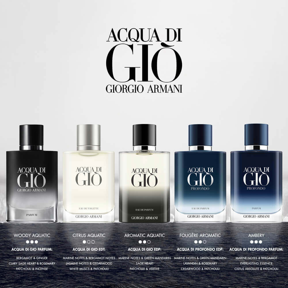 Giorgio Armani Acqua di Gio Profondo Parfum 50ml Jarrolds Norwich